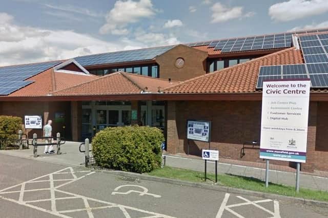 Mansfield Council's Civic Centre headquarters.