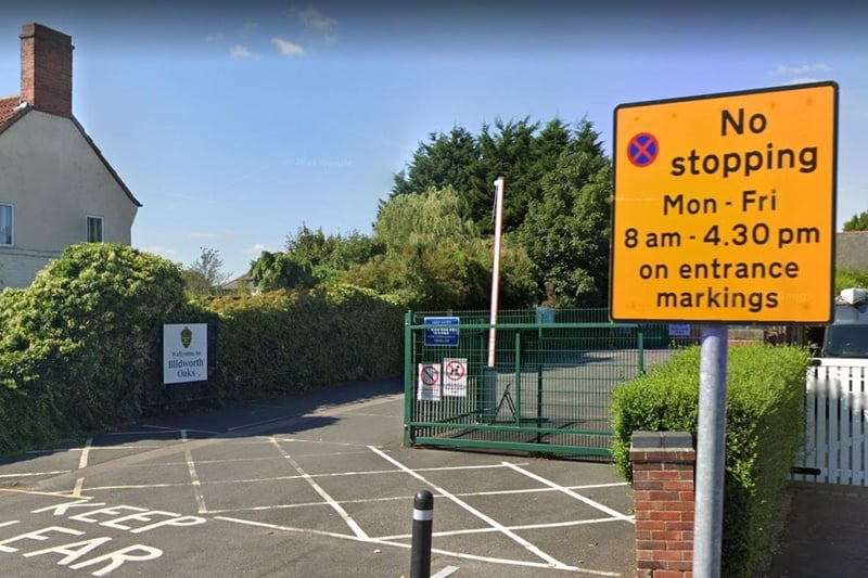 Blidworth Oaks Primary School on Haywood Avenue, Blidworth, Mansfield, has eight pupils, 2.5 per cent, over capacity. The school has a capacity for 315 pupils.