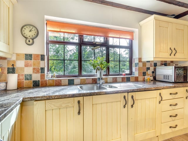 Few budding chefs are going to complain about the kitchen/breakfast room, especially because of its range of shaker cabinets comprising wall cupboards, base units and drawers with work surfaces above. An inset one-and-a-half bowl stainless steel sink has a drainer and mixer tap.