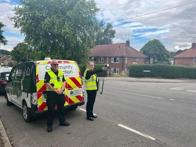 A community speed watch was undertaken on Mickledale Lane.