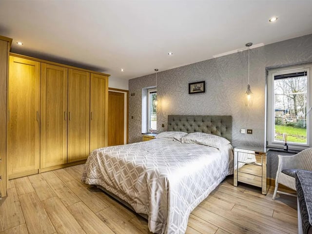 Flexible five-bedroom accommodation, including ground-floor bedrooms ideal for guests, home office or multigenerational living