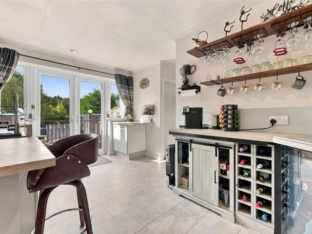 the hub of the home is a superb entertaining kitchen