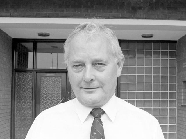Mr Mansfield Town - Stags' long serving secretary in 1991