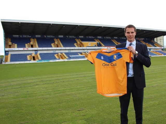 David Sharpe knows Mansfield need to stick to their long term plan to bring success.