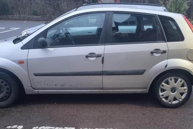 The vehicle was seized.