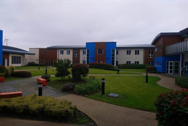 Courtyard View - the Sherwood Oaks hospital will be sited at the former St Andrew's Hospital