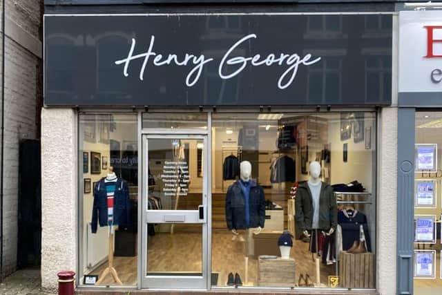 Menswear company Henry George is set to open a new store in Mansfield after lockdown