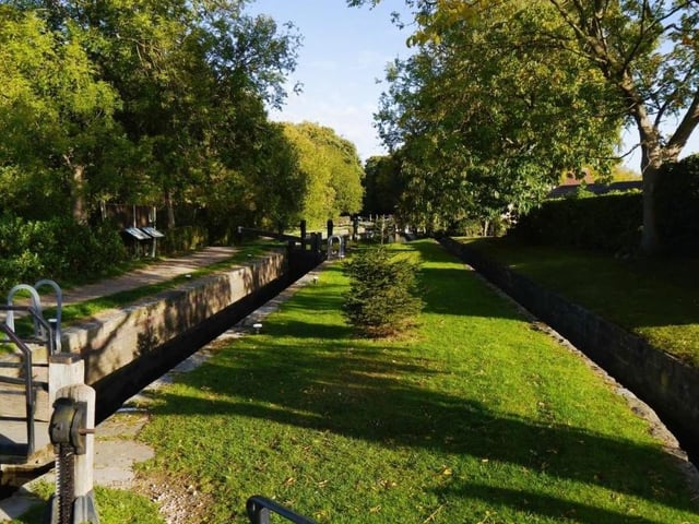 A final look down the canal at one or two of the amazing locks. All on the doorstep of the remarkable Turnerwood cottage.