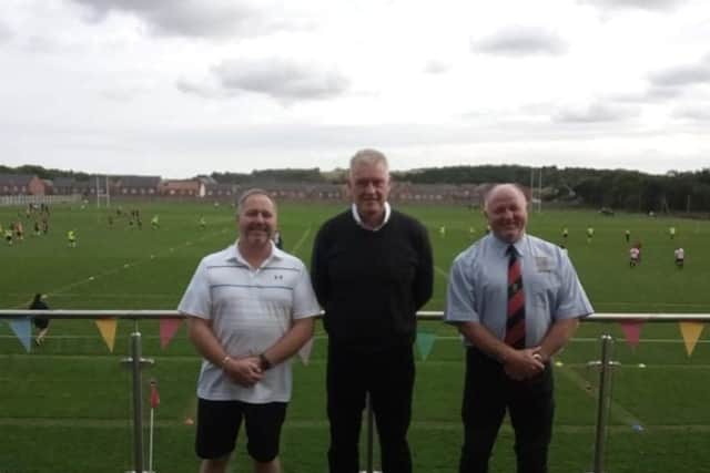 Dave Owen (executive director & treasurer) Lee Anderson and Mark Rees (executive director & vice chairman).