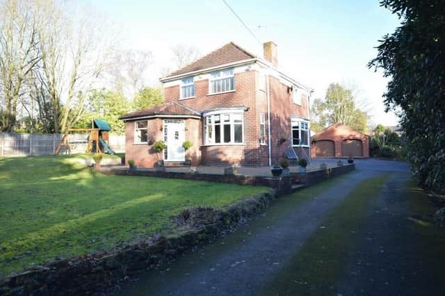 This six-bedroom, detached property on Nottingham Road, Ravenshead is on the market for £895,000 with estate agents Gascoines.