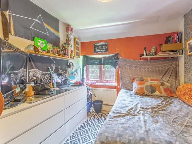 Another bright and interesting bedroom at the £350,000 property.