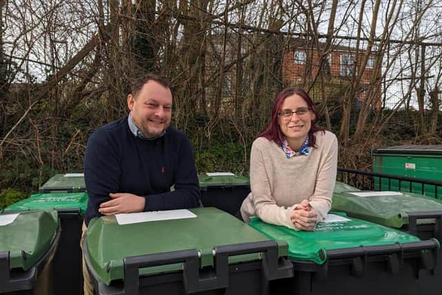 Cllr Jason Zadrozny and Cllr Helen-Ann Smith