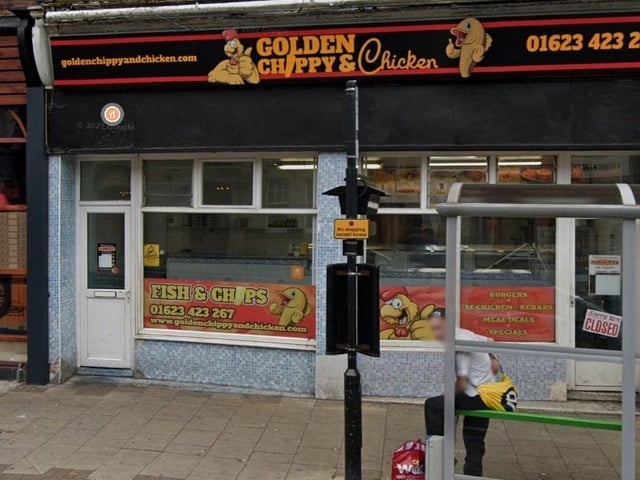 Golden Chippy And Chicken at Leeming Street, Mansfield, was given a three out of five rating at its last inspection on February 19, 2025