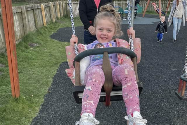 Liam's daughter Isla is now five.