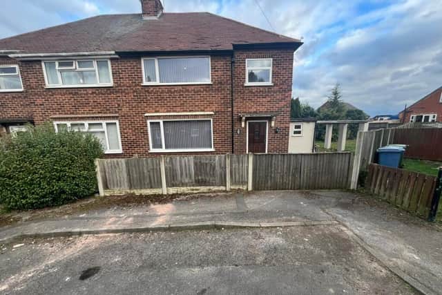The three-bedroom, semi-detached house, with garden, on Fell Wilson Road, Warsop, which will be used to provide residential care for a young person now that a planning application has been given the go-ahead. (PHOTO BY: Google Maps)