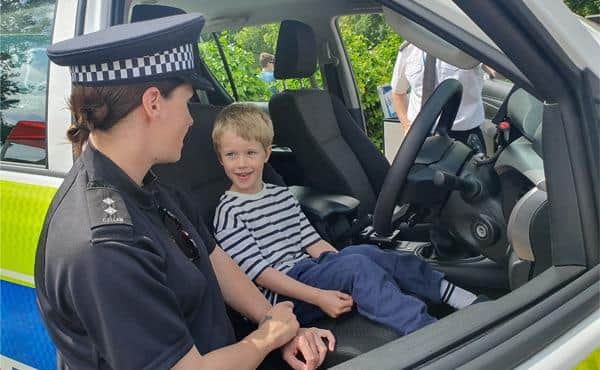 The event was a great hit with attendees. Photo by Nottinghamshire Police.