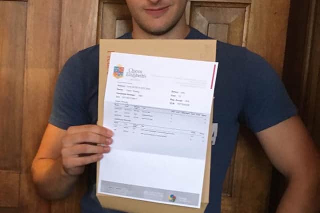 Harry Waring will go on to study at Nottingham Trent University