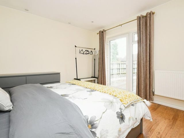 Another sizeable and comfortable double bedroom at the £330,000 bungalow in Sutton.
