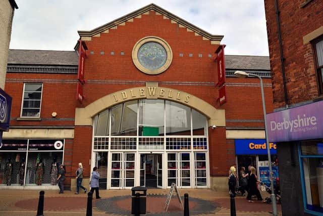 The winning bunting designs are on display at Sutton's Idlewells Shopping Centre