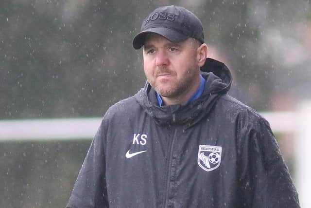 Selston FC manager Karl Steed