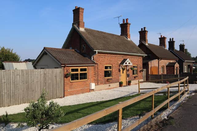 Jodie and Callum Paget are giving people the chance to win their two-bedroom cottage for just two pounds.