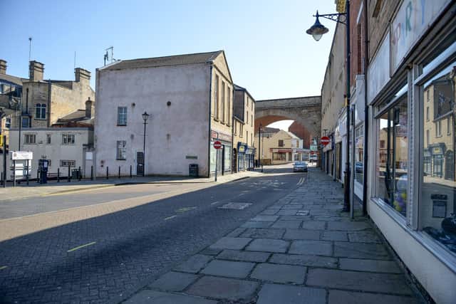 Empty Mansfield streets show shoppers have been following the guidance