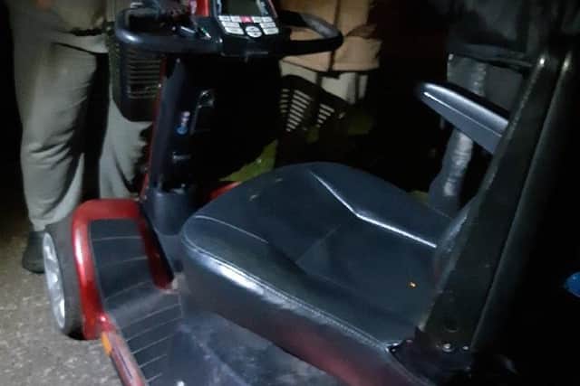 Callous thieves have stolen two mobility scooters belonging to a vulnerable couple in Mansfield.