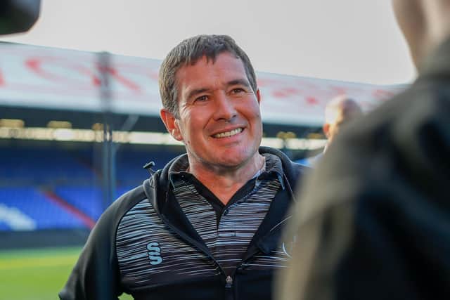 Mansfield Town manager Nigel Clough - results are all that matters now.