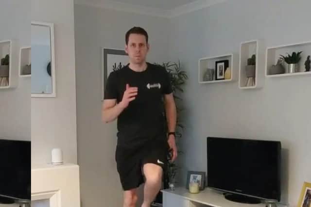 Ollie Booth's workout will put you through your paces.