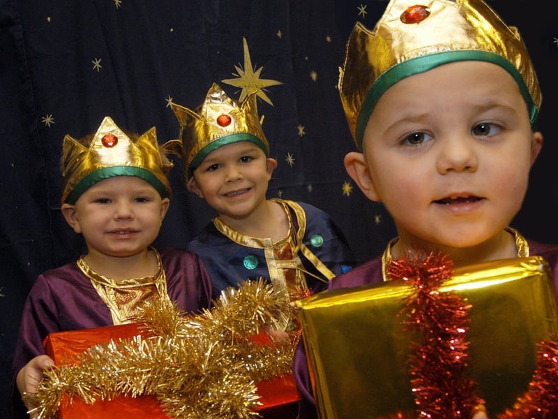 Priestic Primary Foundation stage pupils who took part in their Nativity celebrations.