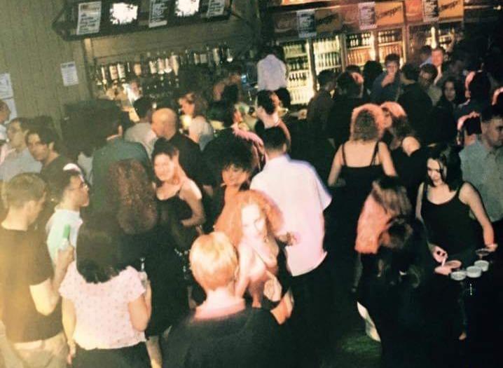 The Yard was popular with drinkers until Limos closed.
Spot anyone you know?