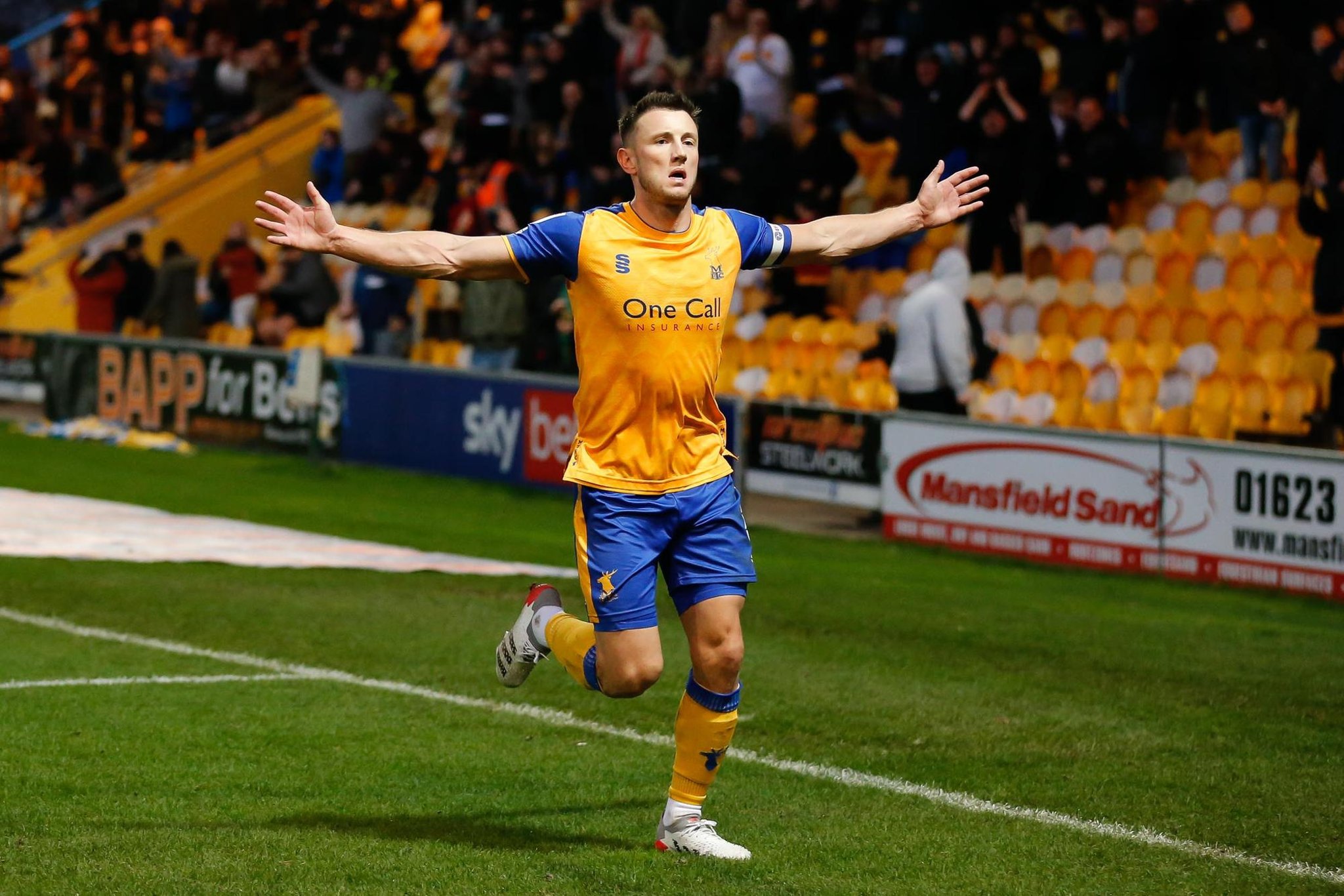 Mansfield Town skipper Ollie Clarke prepares for two long hauls south after  two-goal display today | Mansfield and Ashfield Chad