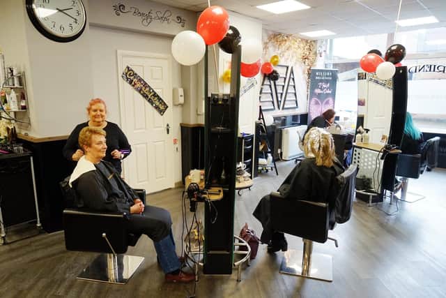 Some of the salon's regulars have been loyal customers for more than four decades.