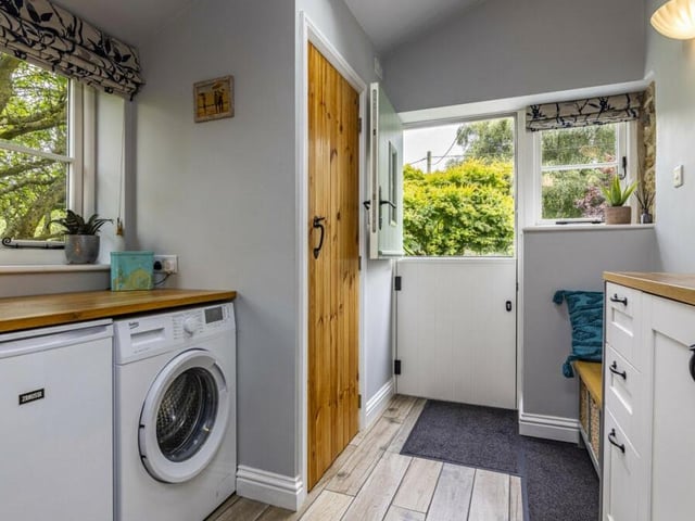 You walk into the Jacksdale cottage through a feature stable door and straight into a lovely kitchen, where you are immediately struck by the warm and inviting atmosphere of the £350,000 property.