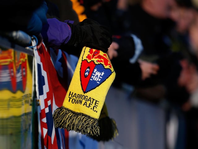 Harrogate Town's record crowd was back in the 1949–50 Whitworth Cup final and a 3-0 defeat to neighbours Harrogate Railway.