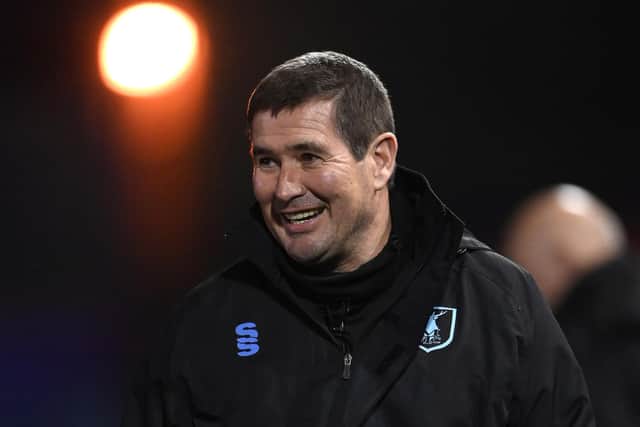 Unique - Mansfield manager Nigel Clough.