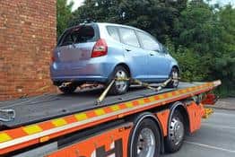 Car containing illegal tobacco seized by Nottinghamshire County Council Trading Standards