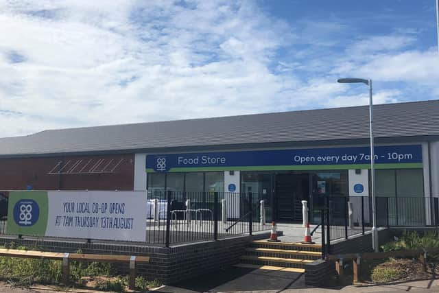 The Co-op will open for the first time on Thursday, August 13.
