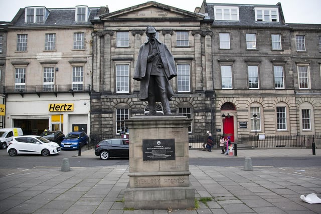 Situated at Picardy Place opposite the demolished birthplace of Sir Arthur Conan Doyle, creator of the world-famous sleuth, the Sherlock Holmes statue has been removed twice in the last 10 years due to the trams project. We hope it'll be hanging around for a bit longer the next time it's put back.