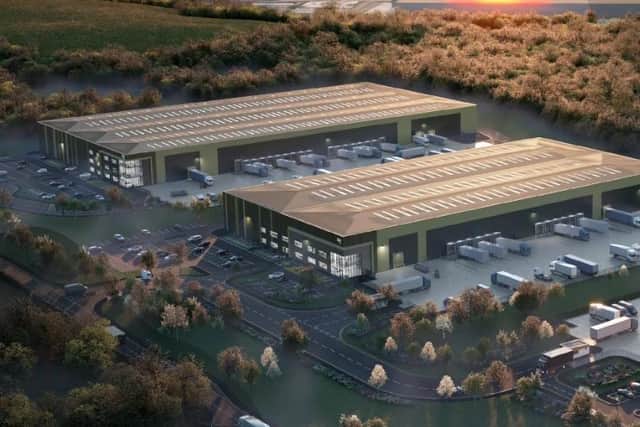 An artist's impression of the Horizon 29 development.