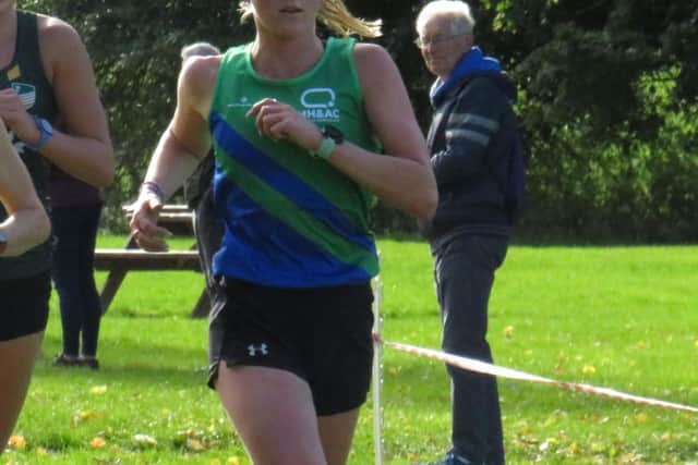 Mansfield Harrier Libby Coleman put in an impressive performance in the senior race to take the win.