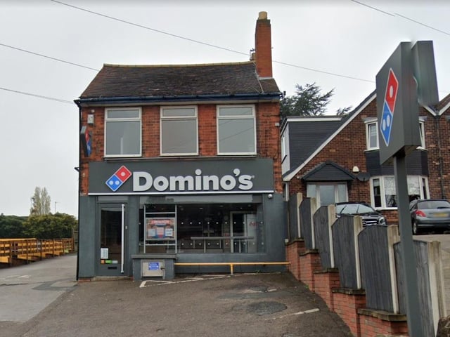 Domino's Pizza, Leeming Lane South, Mansfield Woodhouse, was given a five rating on March 6.