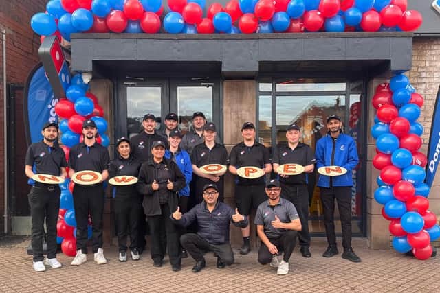Domino's has opened its new outlet in Shirebrook. Photo: Submitted