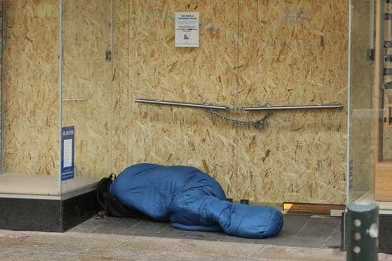 Mansfield Council’s weekly outreach figures show there are, on average, eight rough sleepers across the district on any given night.