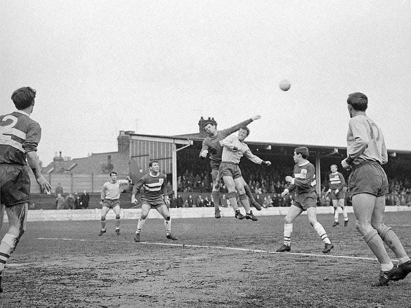 Mansfield Town v Peterborough in 1966