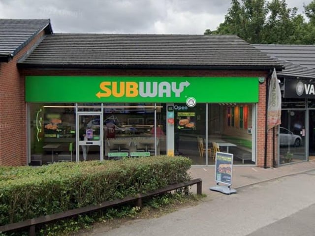 Subway at Woodhouse Road, Mansfield, was rated four out of five on February 15