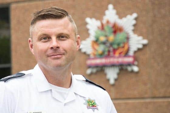 Chief Fire Officer Craig Parkin, of Nottinghamshire Fire & Rescue Service.