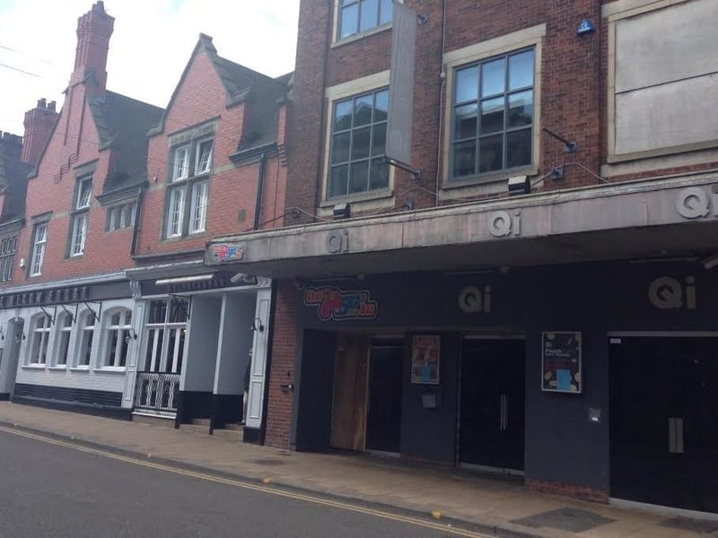 QI Nightclub closed it's doors in 2010. Previously called Coyote Wild and prior to that, the famous Palais de Danse which was a huge part of the town's nightlife.