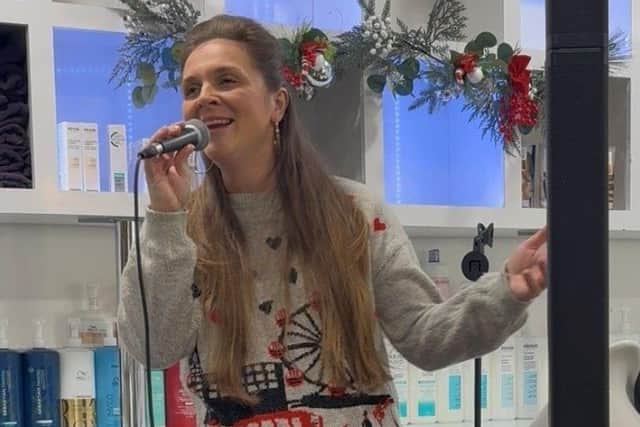 The evening also featured live music from local performer Belle Howard, festive fizz and nibbles and a plenty of Christmas gifting ideas for guests to shop.