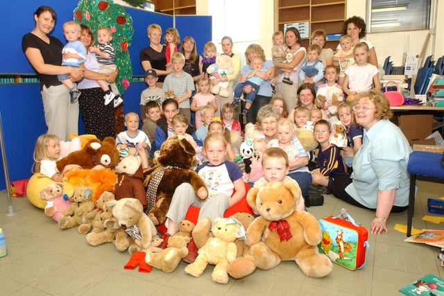 Jarrow Library celebrated the 2004 summer holidays with a Teddy Bear's picnic and look at the turnout!